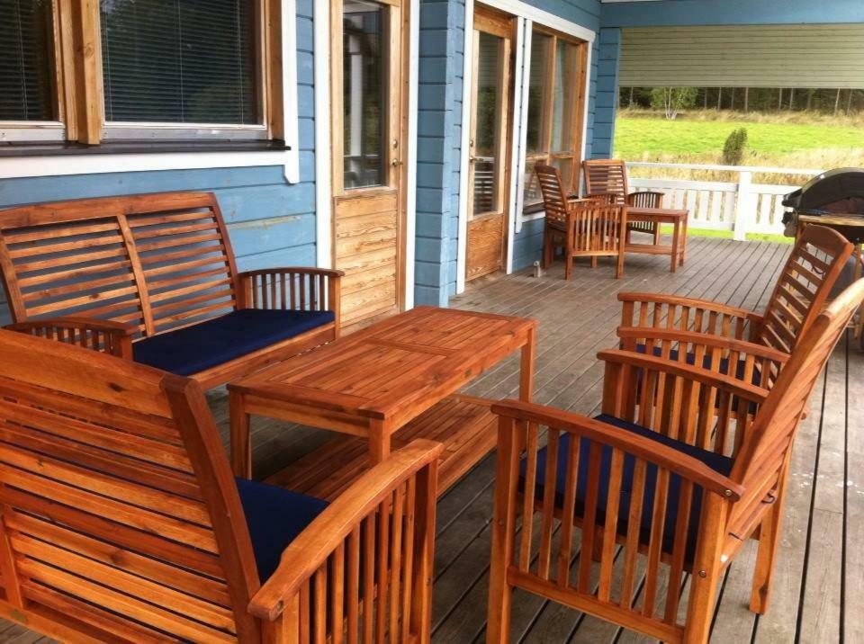 Sauna Apaja Villa Naantali Kültér fotó